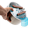  laken Bateria acero inox 16 cm para 2 personas