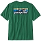 Camiseta patagonia Boardshort Logo Pocket Respons T GTRN