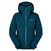 Chaqueta rab Downpour Light Jacket W TEMPEST BL