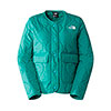  The North Face W Ampato Quilted Liner Dark Sage