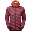 Chaqueta mountain equipment Particle Hooded Jacket W RAISIN/MUL