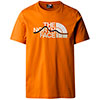 Camiseta the north face Mountain Line Tee PCO