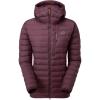 Chaqueta mountain equipment Earthrise Hooded Jacket W RAISIN