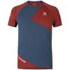  montura ROCK T-SHIRT Blu Cenere/Tobacco