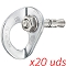 petzl  Coeur Bolt Stainless 10 mm  (pack of 20)