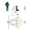 Tenda jack wolfskin BEACH SHELTER III