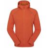 Chaqueta rab Nexus Hoody Wmns Black RED GRAPEF