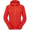 Chaqueta rab Planar Hoody W RED GRAPEF