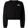  the north face G CROP OVERSIZE CUTLINE CREW Tnf Black