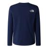  the north face TEEN EASY L/S TEE Summit Navy