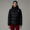  the north face W DIABLO DOWN HOODIE Tnf Black Heather/T