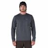  patagonia MS R1 THERMAL CREW Smolder Blue