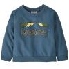  patagonia BABY CREW SWEATSHIRT Streambeam: New Nav DNBL