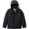 Kabát columbia POWDER LITE II HOODED JKT Mountain Blue BLACK