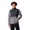 Flisinis megztinis columbia BASIN BUTTE FZ FLEECE II BLACK CITY GREY,