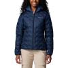Chaqueta columbia DELTA RIDGE II DOWN HOODED JKT BLACK COLLEGIATE