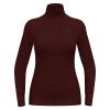 Camiseta odlo Turtleneck Baselayer Top W FUDGE