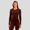 odlo  BL TOP CREW LS MERINO 200 Fudge