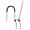  petzl Grillon 3 m Negro