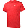  Salewa Puez Melange Dry M S/S Tee Bergrot Melan