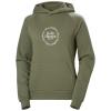  helly hansen W CORE GRAPHIC HOODIE Lav Green