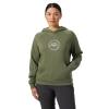  helly hansen W CORE GRAPHIC HOODIE Lav Green