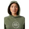  helly hansen W CORE GRAPHIC HOODIE Lav Green