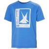 Marškinėliai helly hansen JR PORT T-SHIRT Ultra Blue