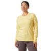  helly hansen F2F W ORGANIC COTTON LS TEE Yellow Cream