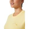  helly hansen F2F W ORGANIC COTTON LS TEE Yellow Cream