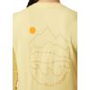  helly hansen F2F W ORGANIC COTTON LS TEE Yellow Cream
