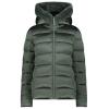 cmp  WOMAN JACKET FIX HOOD mineral