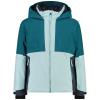  cmp KID G JACKET FIX HOOD teal