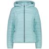 cmp  Woman Jacket Snaps Hood ACQUA
