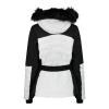  cmp WOMAN JACKET ZIP HOOD bianco