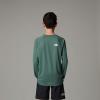  the north face TEEN SUNRISER L/S TEE Duck Green