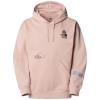  the north face U MOUNTAIN CLEANUP OVERSIZED HO Pink Mos