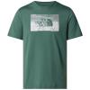  the north face M FOUNDATION ABSTRACT GRAPHIC TEE Duck G