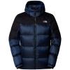  the north face M DIABLO DOWN HOODIE Shady Blue Black He A1C