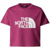  The North Face G S/S Crop Easy Tee Cyber Berry