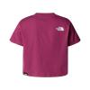  the north face G S/S CROP EASY TEE Cyber Berry
