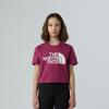  the north face G S/S CROP EASY TEE Cyber Berry