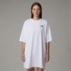  the north face W S/S ESSENTIAL OVERSIZE TEE DRESS TNF W