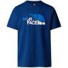 the north face M SS MOUNTAIN LINE TEE Mineral Ink D1R