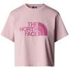 the north face  W S/S CROPPED EASY TEE Tnf White A1O