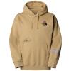  the north face U MOUNTAIN CLEANUP OVERSIZED HO Pink Mos LK5