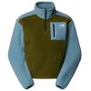 Polar Fleece the north face YUMIORI 1/4 ZIP Khaki Stone/White Dune 59P