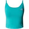  the north face W CROP TANK Tnf Light Grey Heather-Tnf B E6F