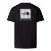  the north face M S/S REFLECTIVE BOX NSE  TEE TNF Black 