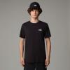  the north face M S/S REFLECTIVE BOX NSE  TEE TNF Black 